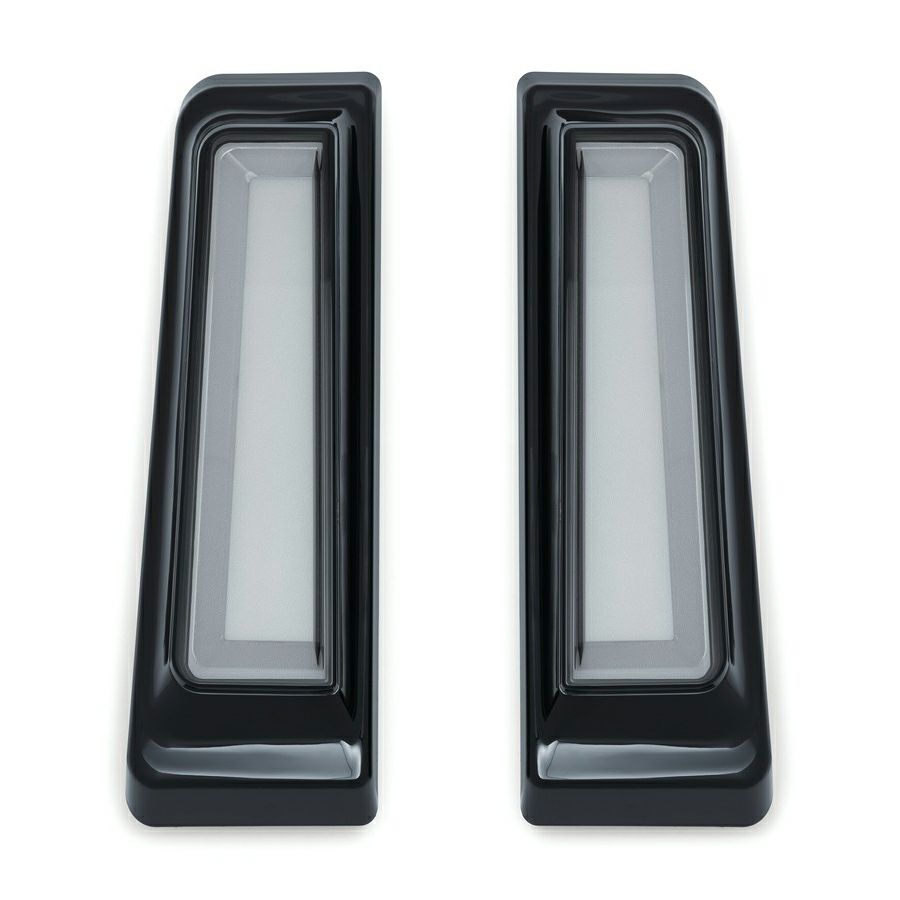 Kuryakyn TRACER LEDサドルバッグサポートインサート グロスブラック-05