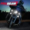 Custom Dynamics PROBEAM 7インチ・アダプティブLEDヘッドライト H4コネクター変換ハーネス付 ブラック-01