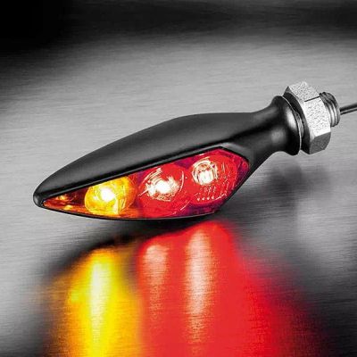 Kellermann(ケラーマン) Rhombus S DF ダーク テールライト一体型ウインカー 左後用　マットブラック