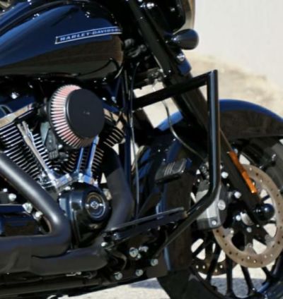 LA Choppers ツインピークス エンジンガード グロスブラック