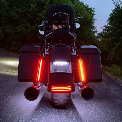 カスタムダイナミクス (Custom Dynamics) デュアルカラー LEDプラズマロッド 8インチ スモーク