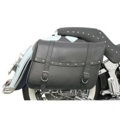 【SALE】Saddlemen SLANT-STYLE サドルバッグ (リベット)左右セット ジャンボサイズ