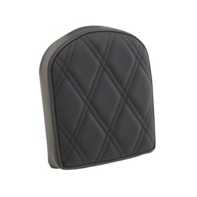 Drag Specialties シーシーバーパッド ダブルダイアモンド・ブラックステッチ