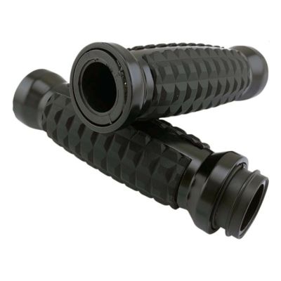 Drag Specialties グレネード グリップ　ブラック　電子制御スロットル車用