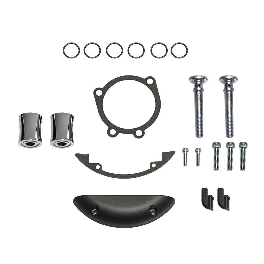 Arlen Ness Inverted/Method/ClearTear/SideKickエアクリーナー用 補修パーツキット クローム-01