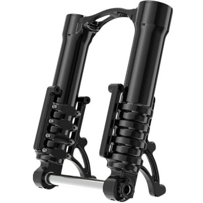 Arlen Ness Method No Flex フォークレッグス　ブラック　ラジアルマウントキャリパー用