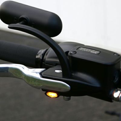 KODLIN エリプス・LEDフロントターンシグナル ブラック