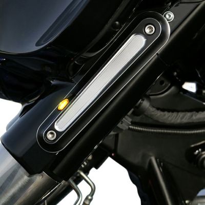 Screamin Eagle スラッシュカット 4.5インチマフラー エンド