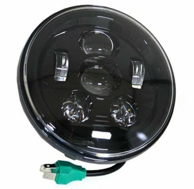 WMW 7インチ　LEDヘッドライト　ブラック