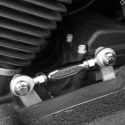 スラッシンサプライ(THRASHIN SUPPLY) ミッドコントロール用シフトリンケージ クローム