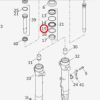 JAMES GASKET 49mmフロントフォーク用オイルシール-03