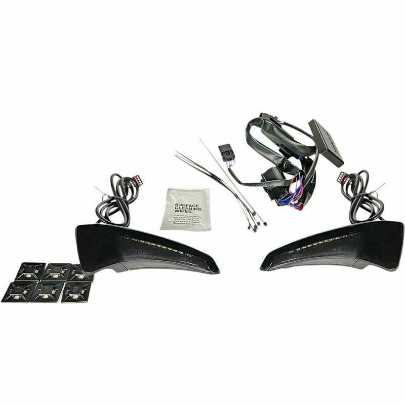 Custom Dynamics シーケンシャル ツアーパックバックレストLEDライト　ブラック/スモークレンズ-03