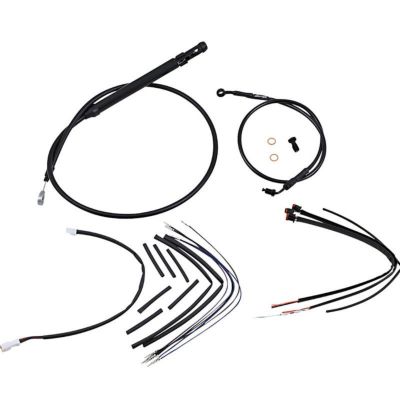 BURLY ケーブルキット 16インチエイプハンドル用　FXBB/S、FXLR、FXBR/S、FLSB
