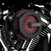 Vance & Hines VO2 ケージファイター ハイフローエアクリーナー M8ツーリング-03