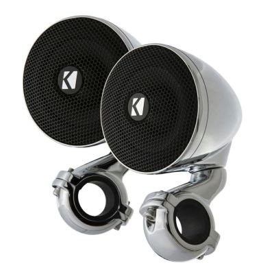 KICKER 3インチ ミニスピーカーセット(2オーム) クローム