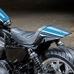 カフェレーサーカスタム シート付きリアフェンダー カフェレーサーカスタム シート付きリアフェンダー カフェレーサー