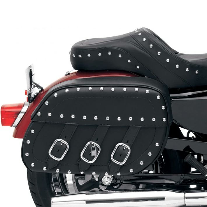 Saddlemen デスペラード リジッドマウント・スラントサドルバッグ-01