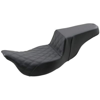 【SALE】Saddlemen ステップアップ2UPシート・エクステンドリーチ フロントLSステッチ ツーリング
