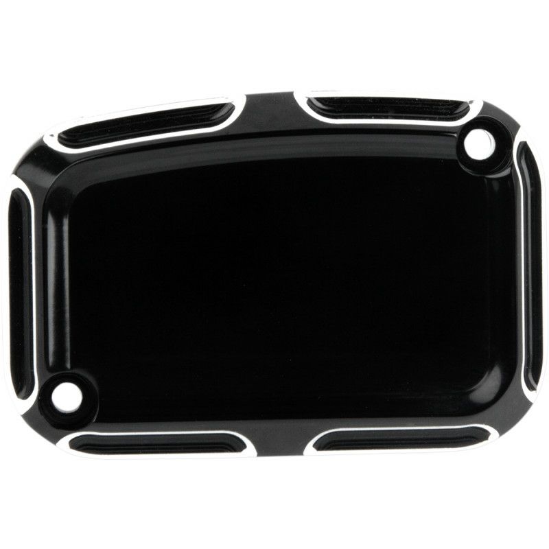 アレンネス　ブレーキ・マスターシリンダー・カバー Beveled ブラック　フロント用-01