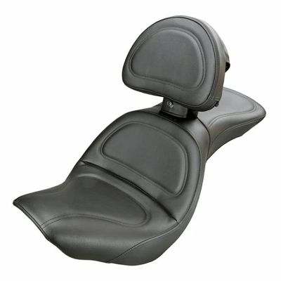 【SALE】Saddlemen エクスプローラー シート バックレスト付き　1984～1999 ソフテイル