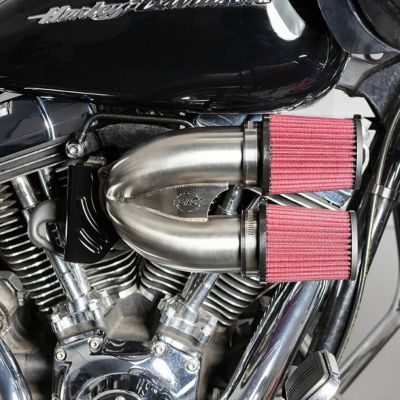 S&S チューンドインダクション・エアクリーナー ツインカム・電子制御スロットル用 ステンレス