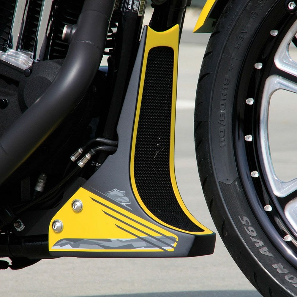 KODLIN フロント レーシングチンスポイラー 2004～2021 スポーツスター-01