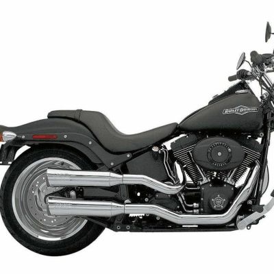 【SALE】SuperTrapp Fat Shot 2in2 フルエキゾーストマフラー　1986～2011 ソフテイル