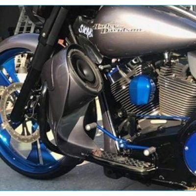 Dirty Bird Loud Lowers 8インチスピーカー用ロワーフェアリング ハーレー、ツーリング用