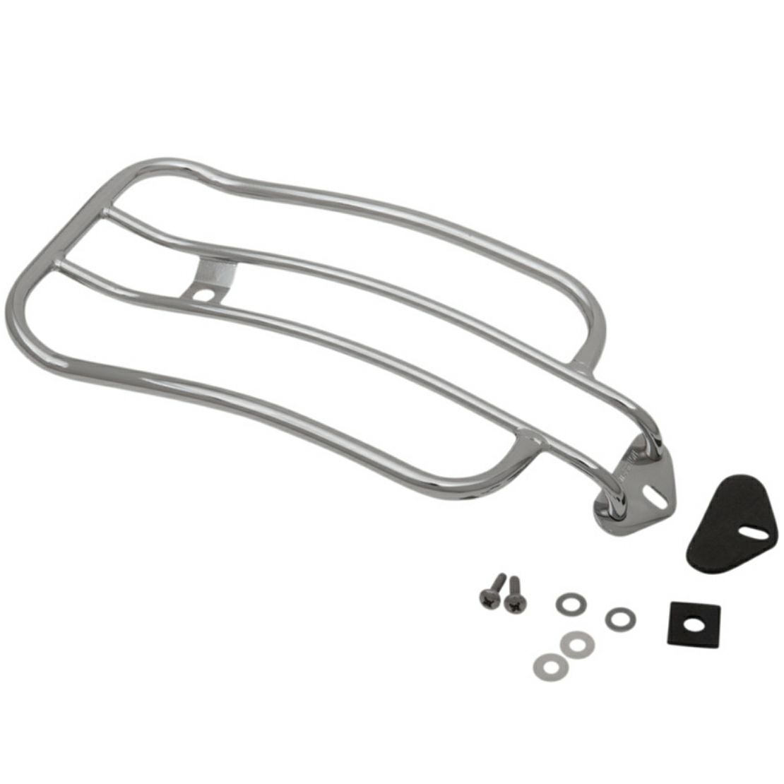 Motherwell 7インチ・ソロラゲッジラック ダイナ用 クローム-02