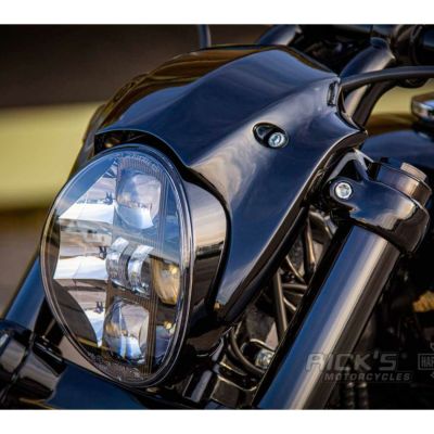 Ricks Motorcycles M8ソフテイル・ブレイクアウト用フェアリング ビビッドブラック