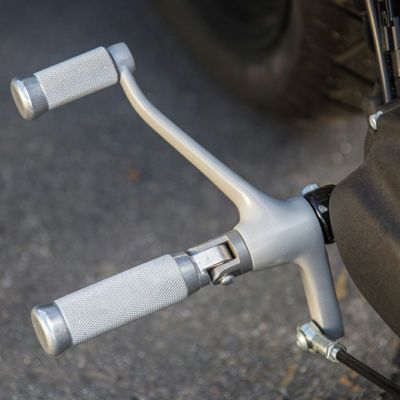 Ricks Motorcycles ナールデザイン・ハーレー用シフトペグ マシンフィニッシュ