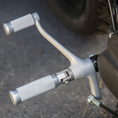 Ricks Motorcycles ナールデザイン・スポーツスター48/72用フットペグ マシンフィニッシュ