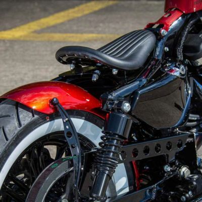 【セール】Ricks Motorcycles スポーツスター用 サドルシート・コンバージョンキット