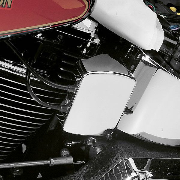 ハーレーダビッドソン　エボリューションエンジン　ドライカーボンヘッドカバー 旧車スタイルにカムカバーを♪EVO & TWINCAM (￣-￣)ゞ | TRIJYA