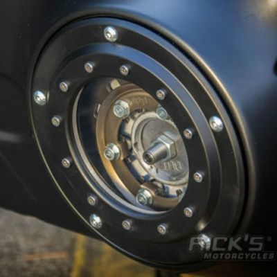 Ricks Motorcycles Porthole・ツインカム用ダービーカバー マットブラック