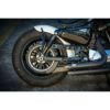 Ricks Motorcycles スポーツスター用 ラウンドホール・ベルトガード グロスブラック-02