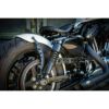 Ricks Motorcycles スポーツスター用 ラウンドホール・ベルトガード グロスブラック-04