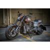 Ricks Motorcycles FXDRS用 ベルトガード マットブラック-04