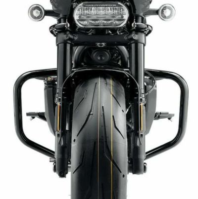 【セール】エンジンガード グロスブラック　スポーツスターS、ナイトスター(RH975)