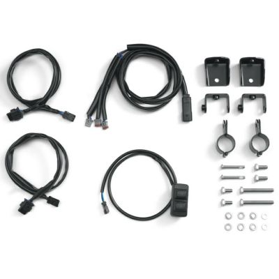 【セール】ハーレー・ロードグライド用 Daymaker フォワード LED補助ライトインストールキット