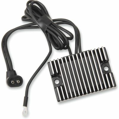 Drag Specialties プレミアム レギュレーター　ブラック　1989～1999 エボリューション ビッグツインモデル