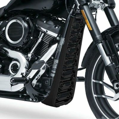 プレシジョン チンスポイラー フレームカバー　マットブラック