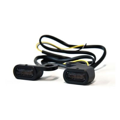 Fastline LED超小型ウインカー ダイナ用 ブラック/スモーク