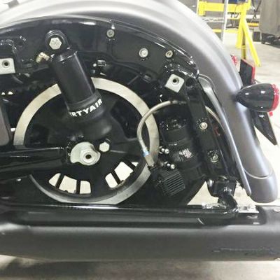 Dirty Works Stealth・フロント/リア エアサスキット(AS 30インチレイクネック&ノーマル車両用) 2014～2016 ツーリング