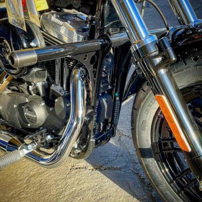 BUNG KING スポーツスター用 Skybarクラッシュバー
