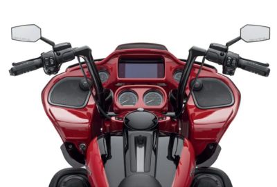 ロードグライド ヒューズド ハンドルバー グロスブラック