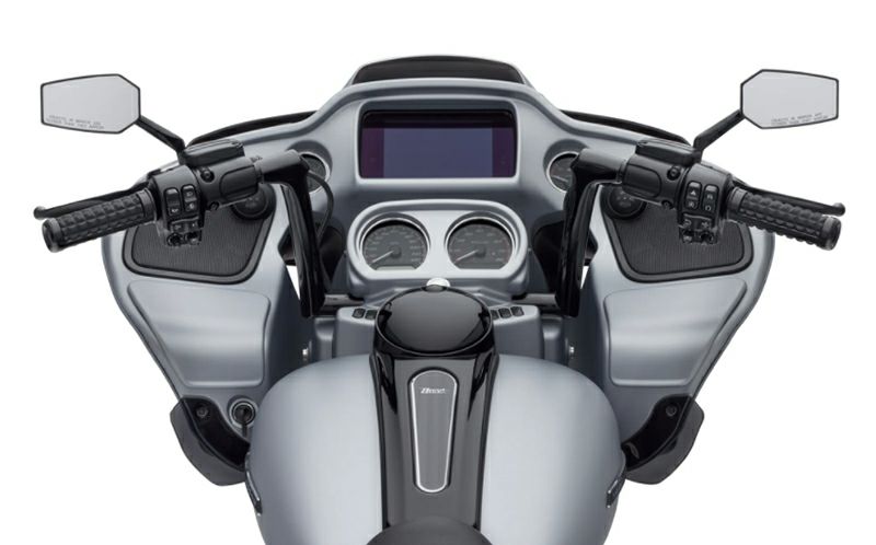 ロードグライド ヒューズド ハンドルバー ロー グロスブラック 