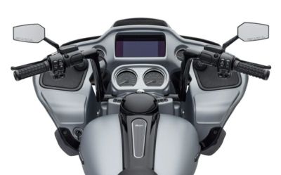 ロードグライド ヒューズド ハンドルバー ロー グロスブラック