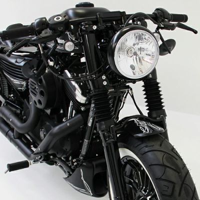 Cult Werk 7インチ・ボトムマウントヘッドライト　スポーツスター