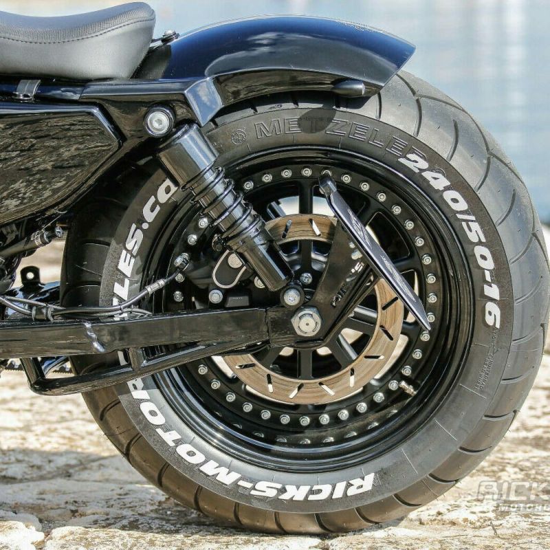 Ricks Motorcycles 2010～2021 スポーツスター スチールリアフェンダー 